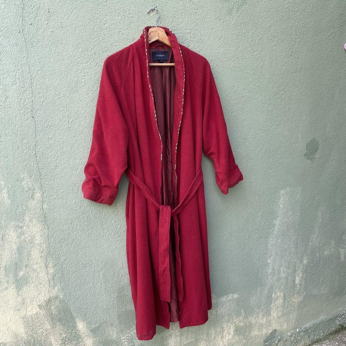 Burberry Vintage🔥 BURBERRY London Red Bathrobe Size US XL / EU 56 / 4 - 2 Thumbnail