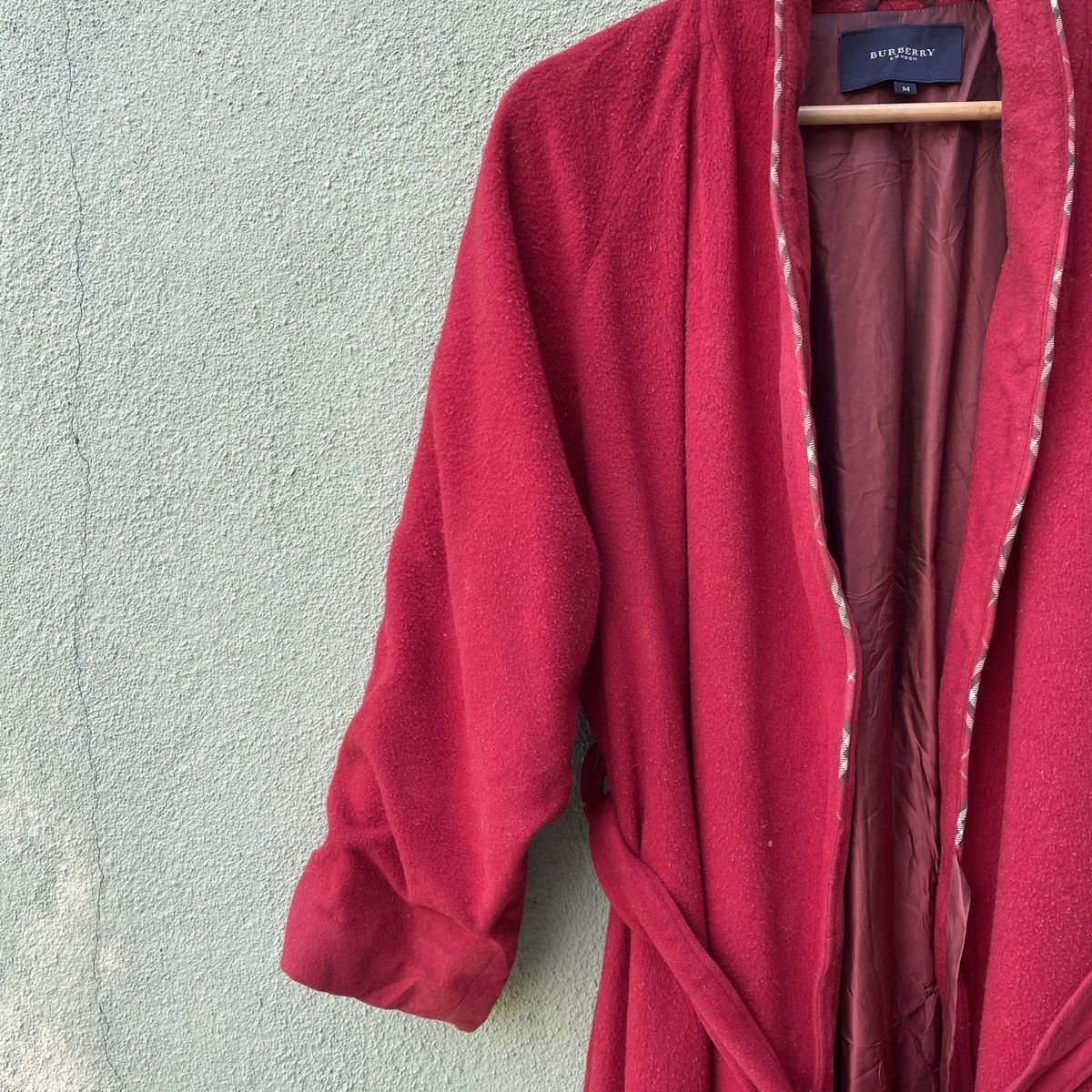 Burberry Vintage🔥 BURBERRY London Red Bathrobe Size US XL / EU 56 / 4 - 3 Thumbnail