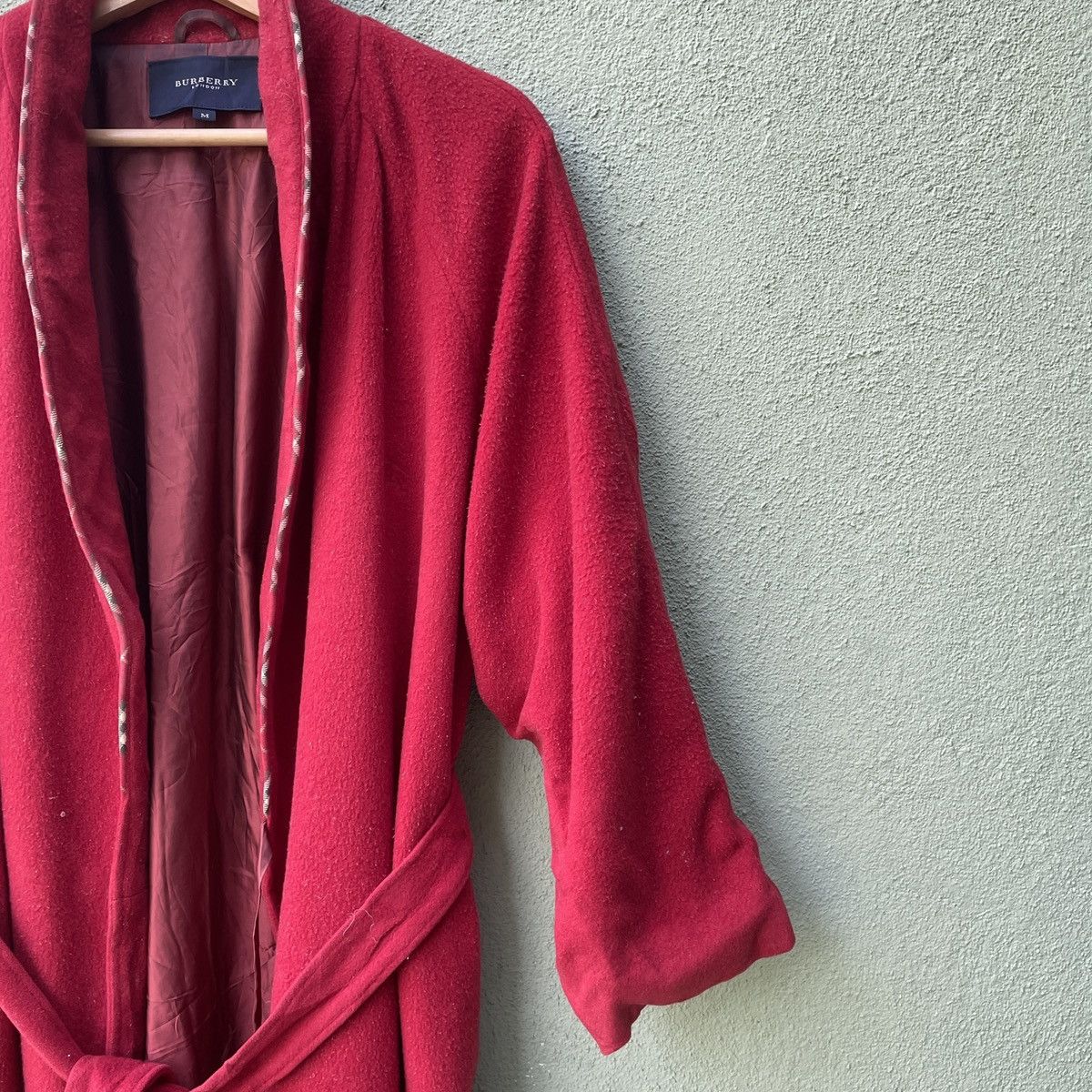 Burberry Vintage🔥 BURBERRY London Red Bathrobe Size US XL / EU 56 / 4 - 4 Thumbnail