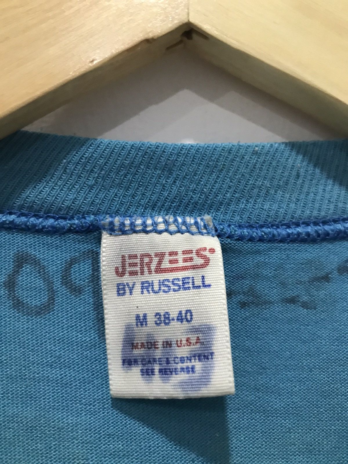 Jerzees Vtg YOSEMITE NATIONAL PARK Single stitch tee Size US M / EU 48-50 / 2 - 13 Thumbnail