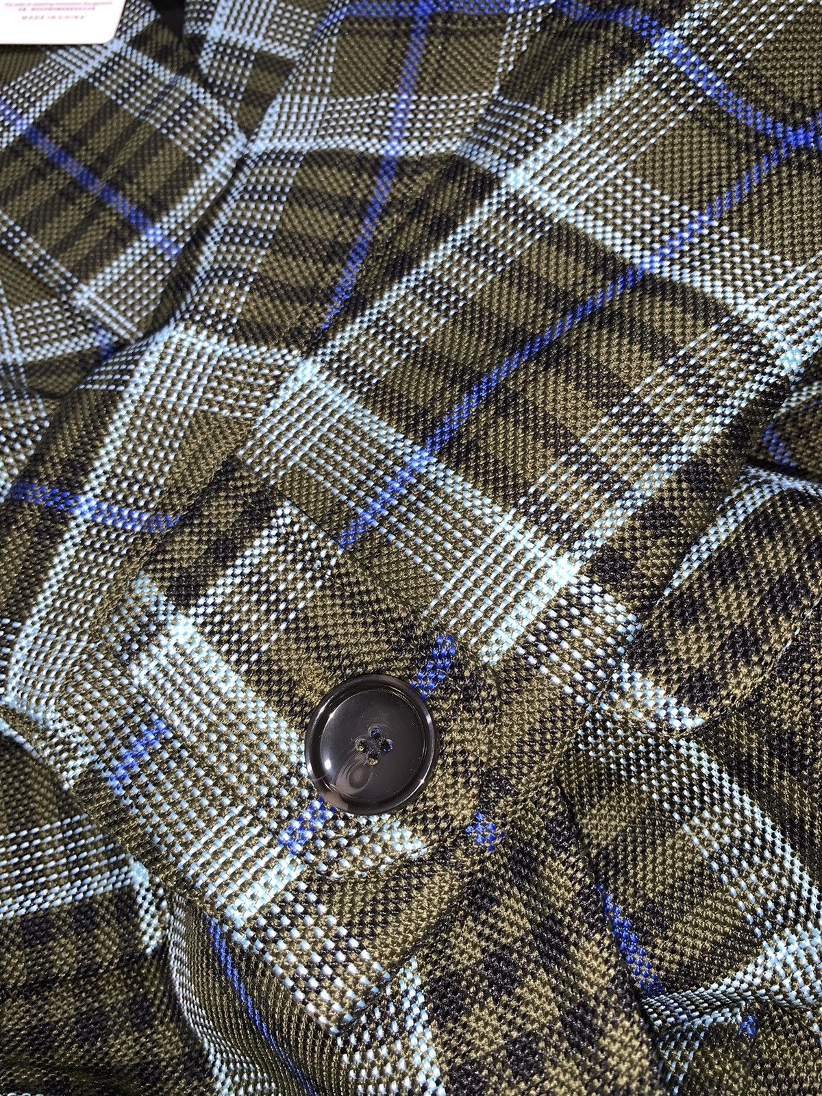 Tibi spencer plaid blazer