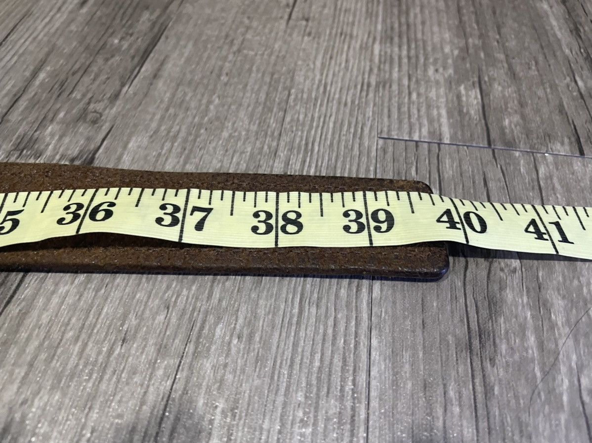 Leather × Vintage Leather vintage belt Size ONE SIZE - 5 Thumbnail