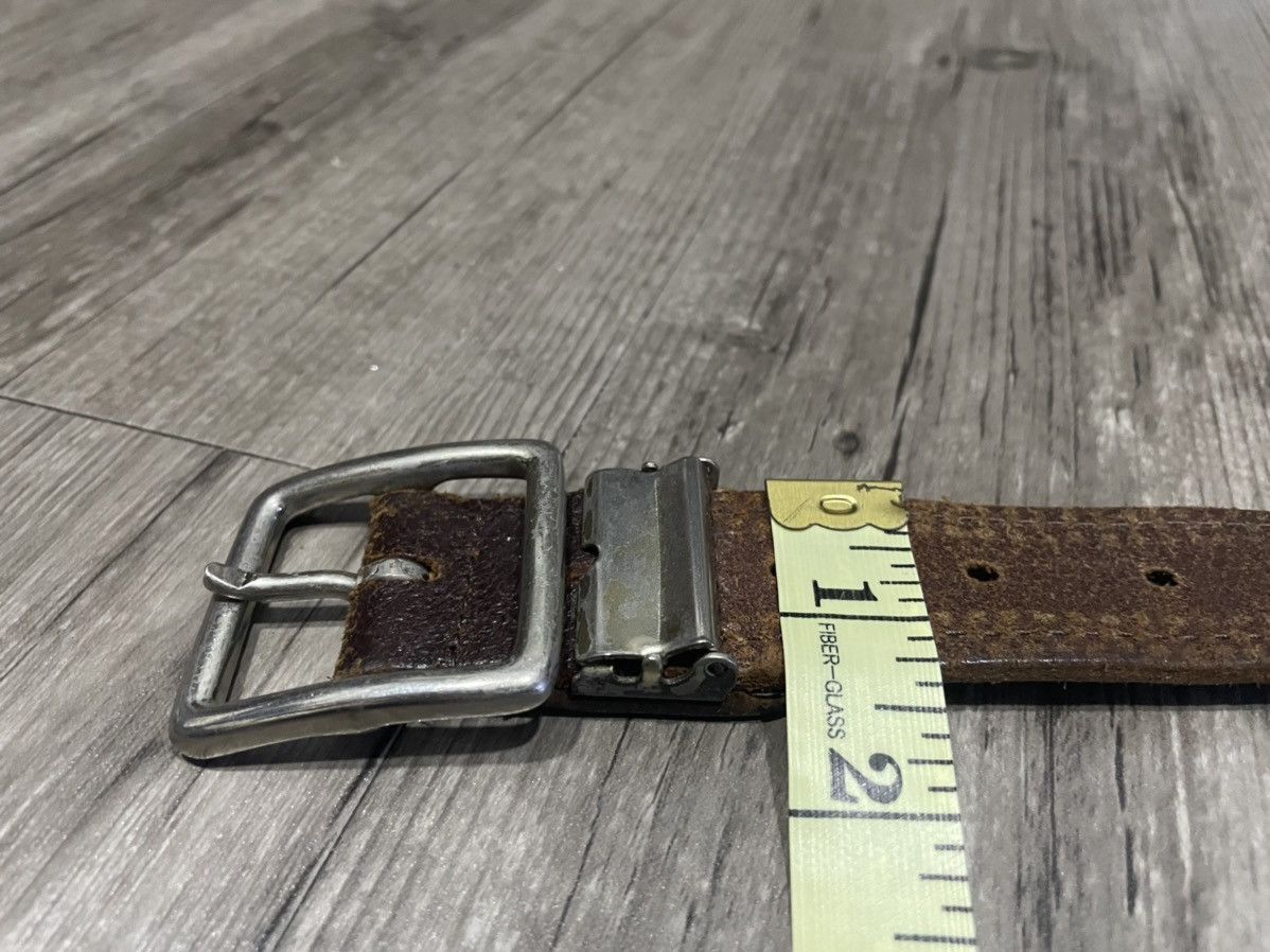 Leather × Vintage Leather vintage belt Size ONE SIZE - 3 Thumbnail
