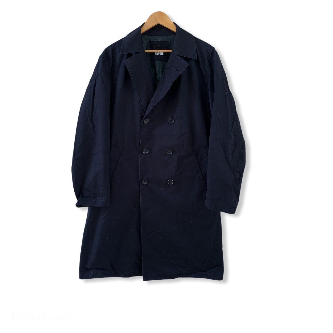 Uniqlo Uniqlo Lemaire Double Breasted Rain Trench Coat Jacket | Grailed