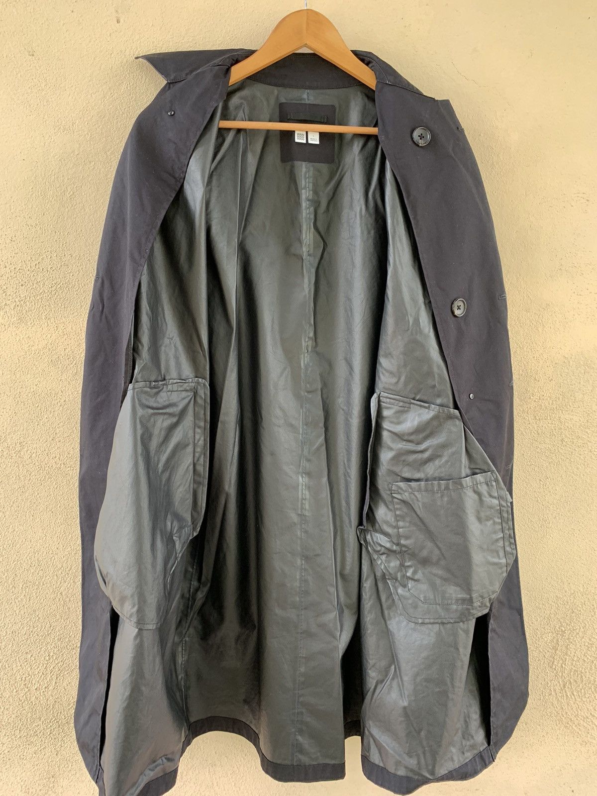 Lemaire × Uniqlo Uniqlo Lemaire Double Breasted Rain Trench Coat Jacket Size US L / EU 52-54 / 3 - 4 Thumbnail
