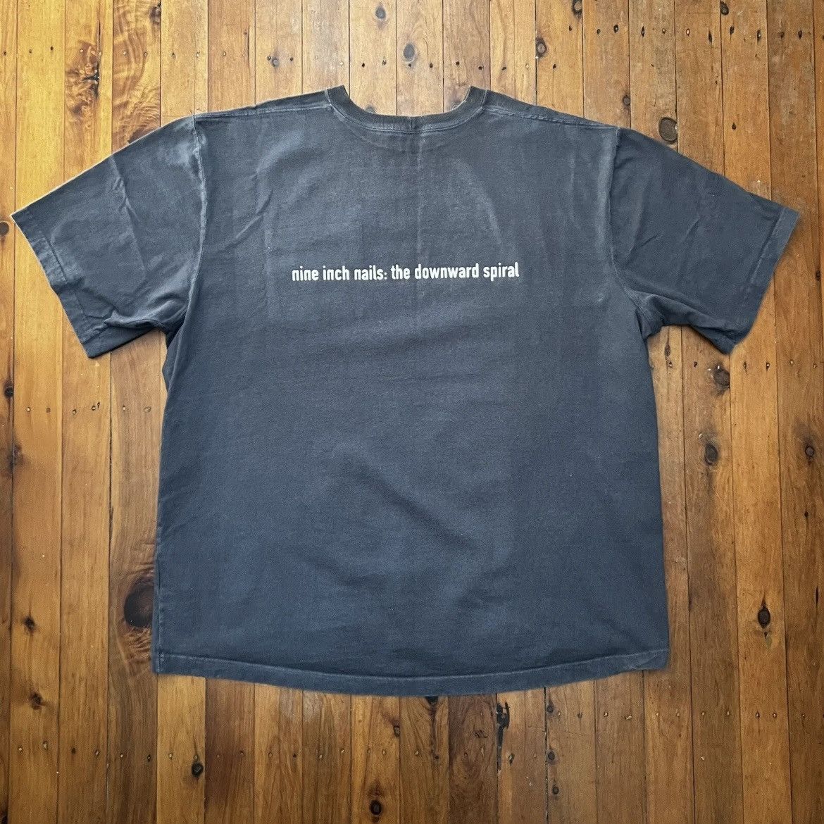 Carhartt Custom Carhartt 1of1 Upcycled Nine Inch Nails TShirt XL | Grailed