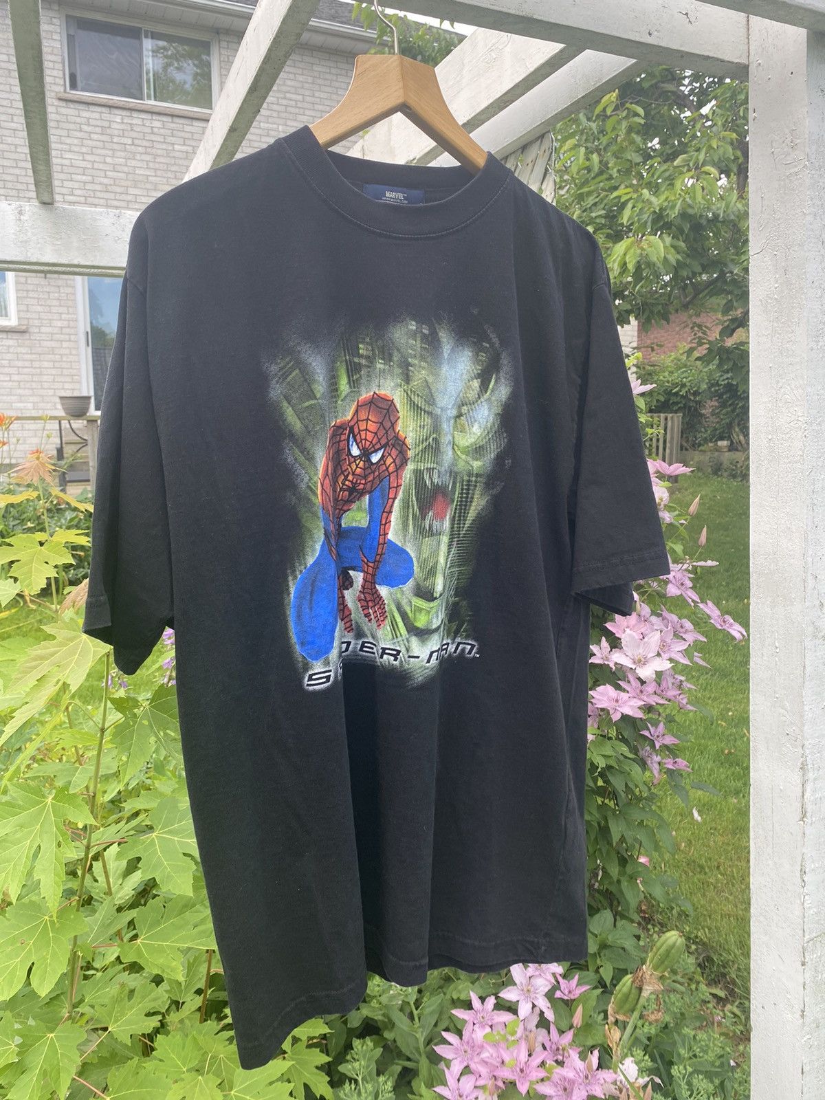 2002 Spiderman/Green Goblin T Shirt
