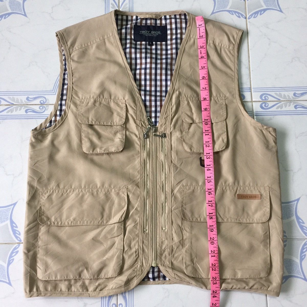 Japanese Brand Troy bros multiple pockets vest Size US M / EU 48-50 / 2 - 12 Thumbnail