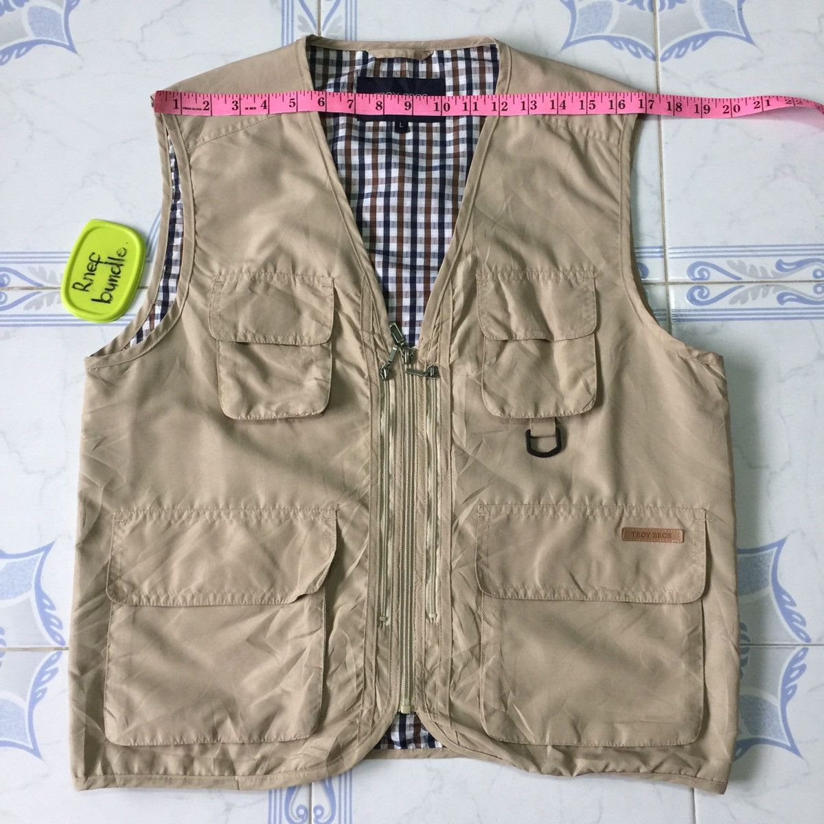 Japanese Brand Troy bros multiple pockets vest Size US M / EU 48-50 / 2 - 10 Thumbnail