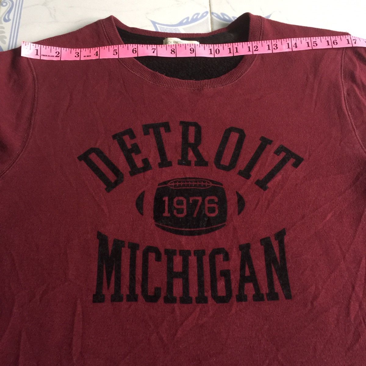 Japanese Brand BACK NUMBER Sweatshirt Michigan big logo.. Size US M / EU 48-50 / 2 - 6 Thumbnail