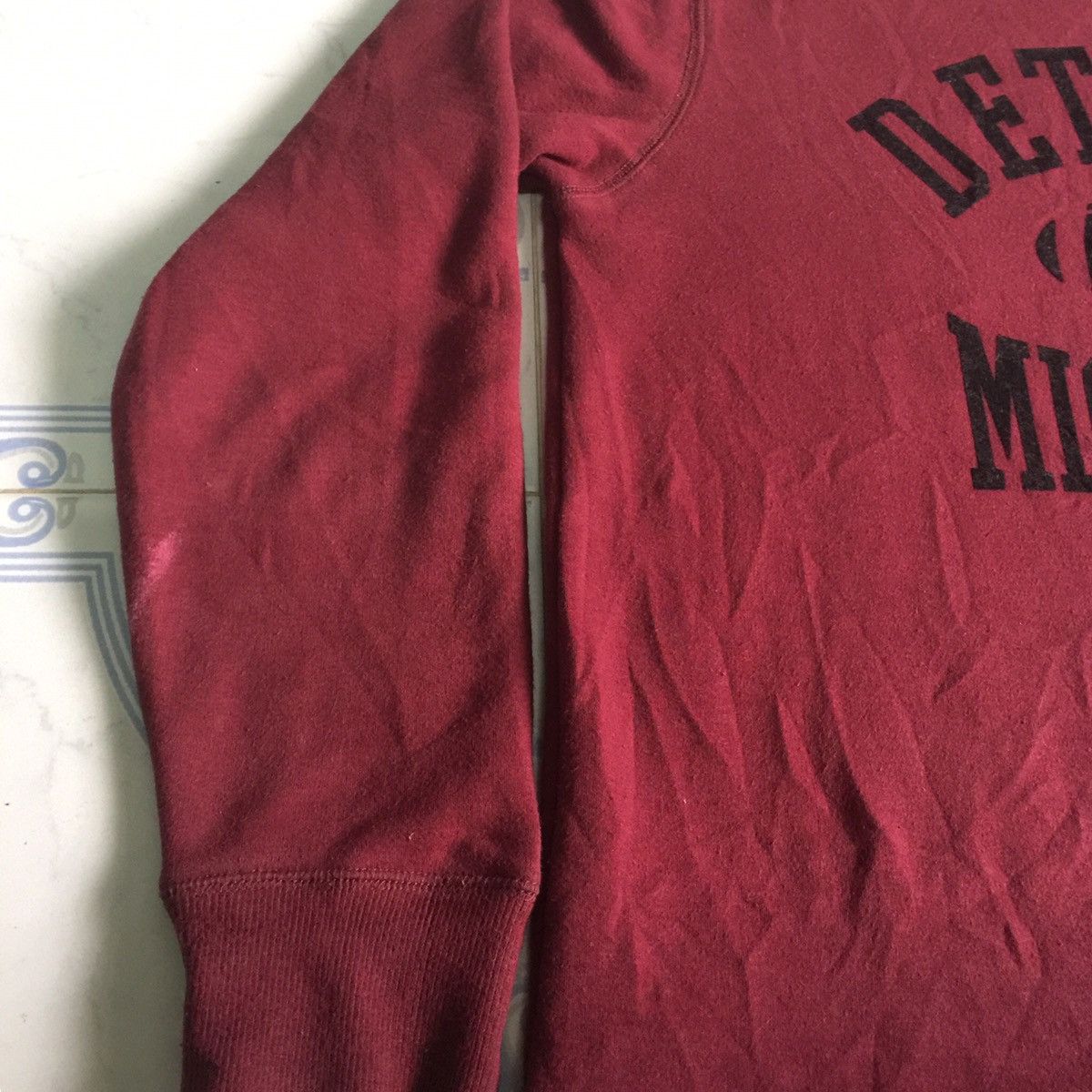 Japanese Brand BACK NUMBER Sweatshirt Michigan big logo.. Size US M / EU 48-50 / 2 - 9 Thumbnail