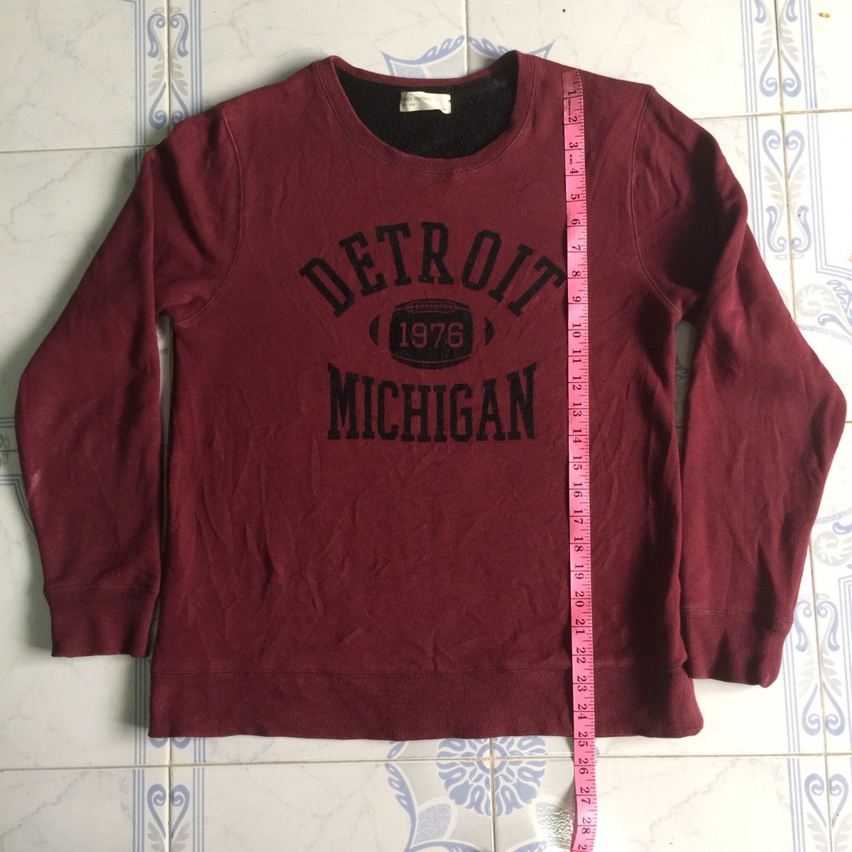 Japanese Brand BACK NUMBER Sweatshirt Michigan big logo.. Size US M / EU 48-50 / 2 - 7 Thumbnail