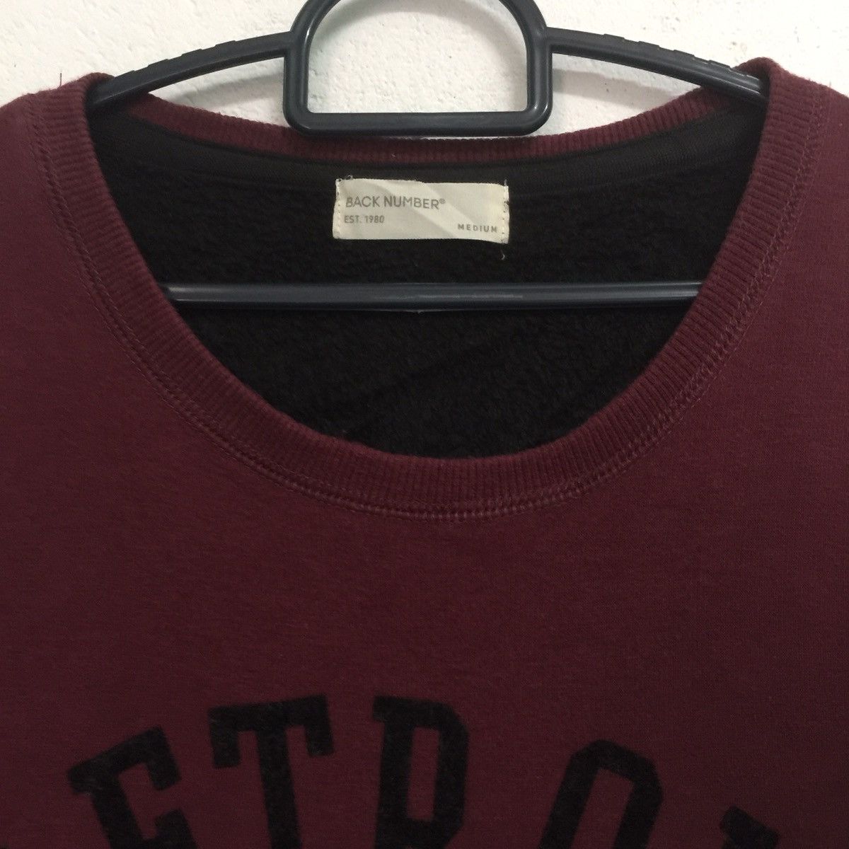 Japanese Brand BACK NUMBER Sweatshirt Michigan big logo.. Size US M / EU 48-50 / 2 - 3 Thumbnail
