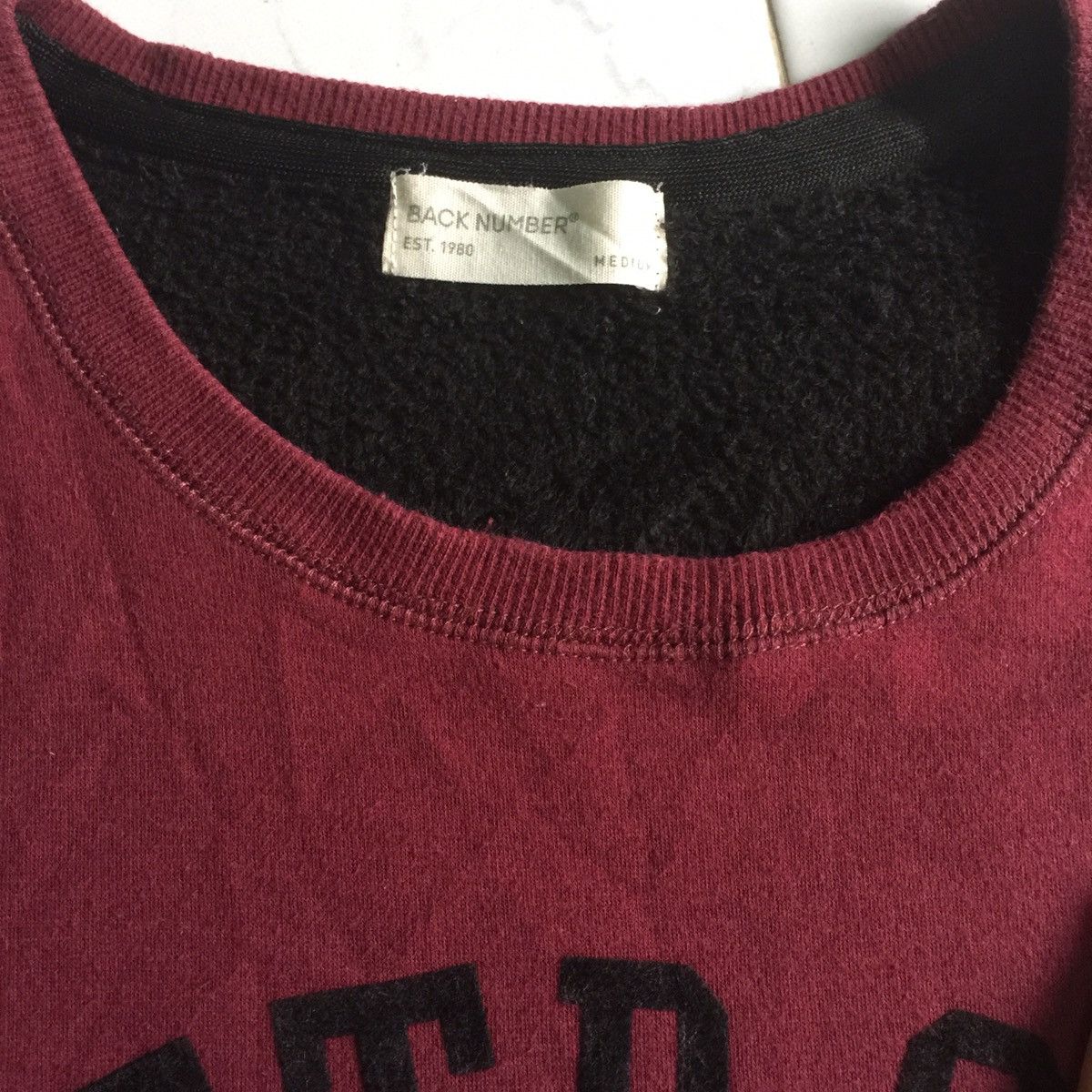 Japanese Brand BACK NUMBER Sweatshirt Michigan big logo.. Size US M / EU 48-50 / 2 - 10 Thumbnail
