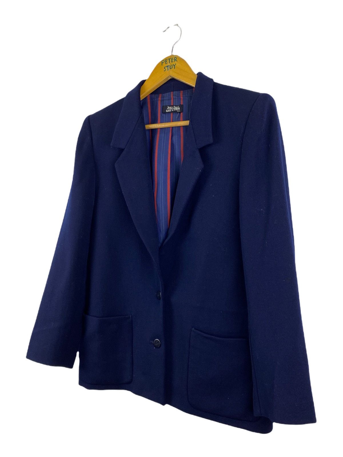 Jean Paul Gaultier JEAN PAUL GAULTIER WOOL JACKET Size US M / EU 48-50 / 2 - 3 Thumbnail