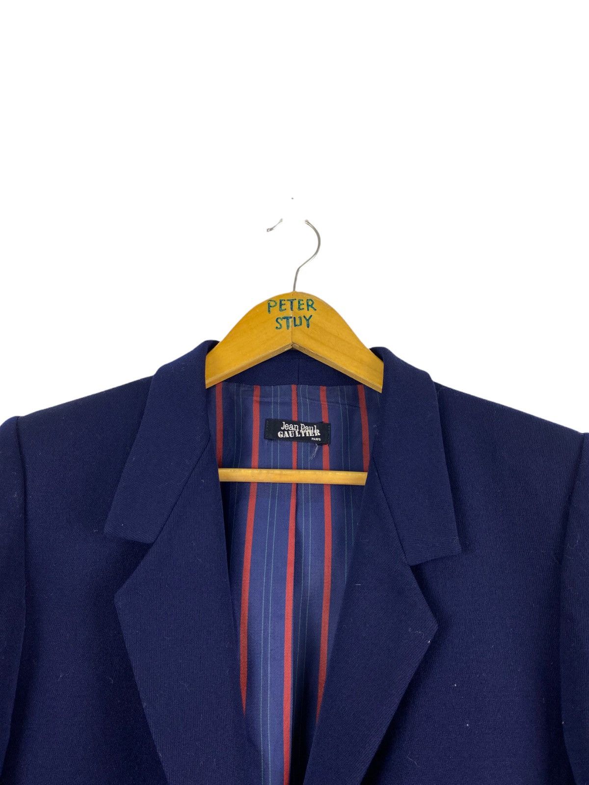 Jean Paul Gaultier JEAN PAUL GAULTIER WOOL JACKET Size US M / EU 48-50 / 2 - 6 Thumbnail