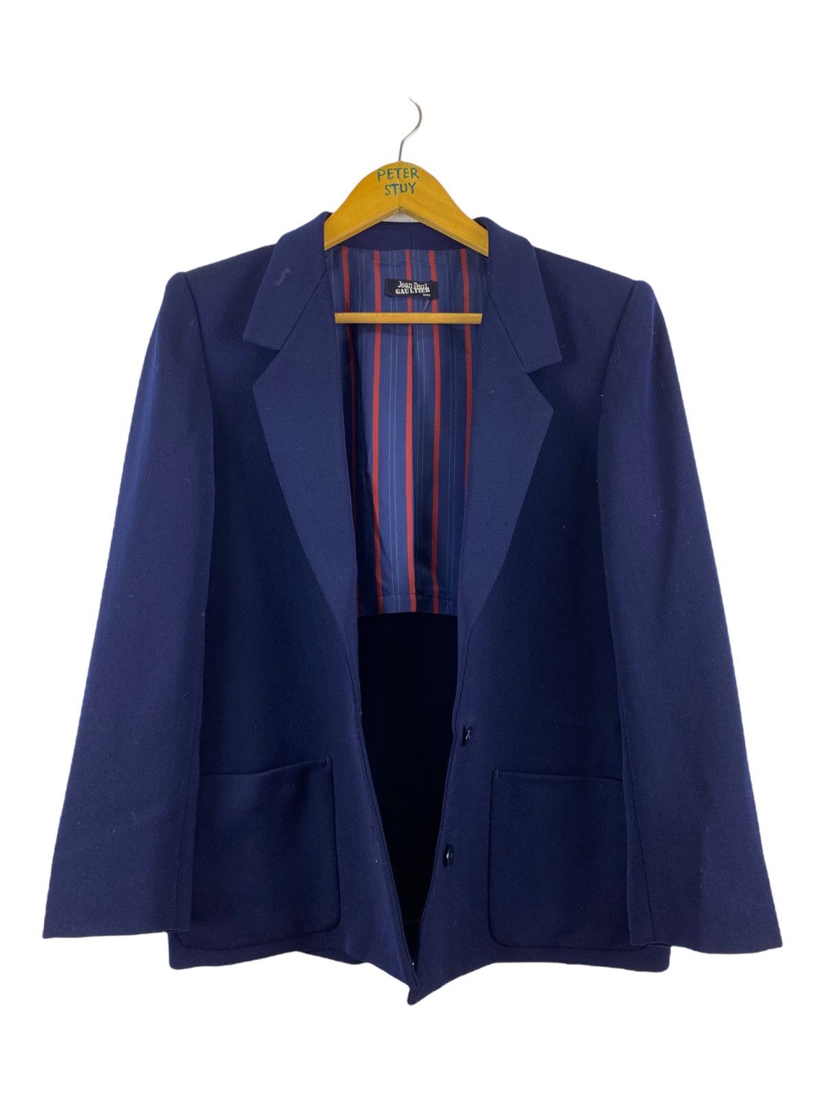 Jean Paul Gaultier JEAN PAUL GAULTIER WOOL JACKET Size US M / EU 48-50 / 2 - 4 Thumbnail