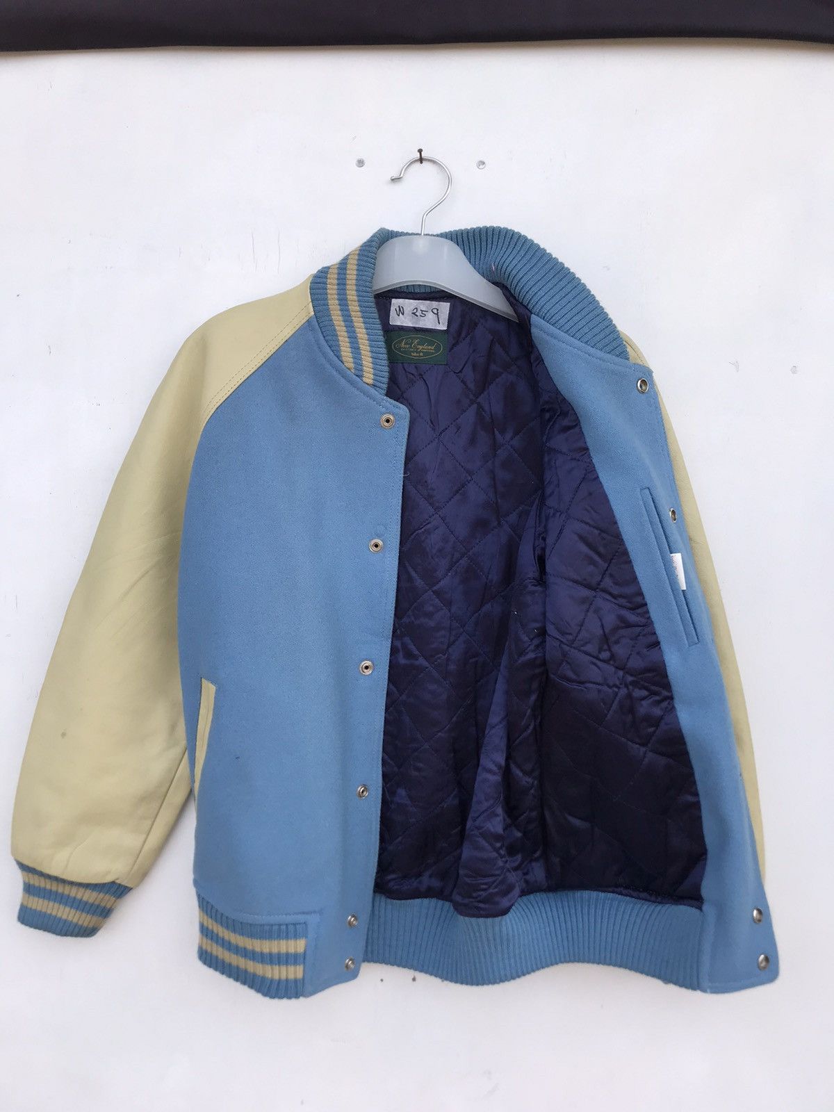 Japanese Brand Vintage New England Letterman Varsity Jacket Size US M / EU 48-50 / 2 - 10 Thumbnail