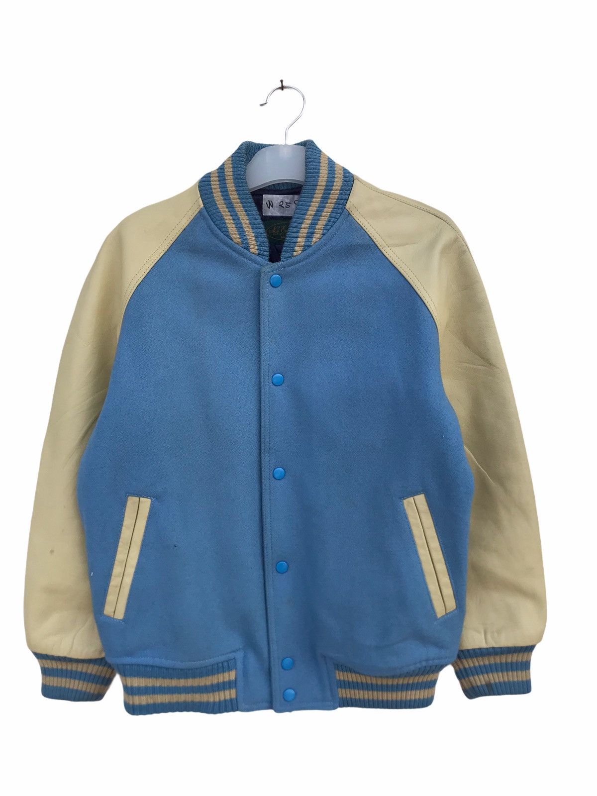 Japanese Brand Vintage New England Letterman Varsity Jacket Size US M / EU 48-50 / 2 - 1 Thumbnail