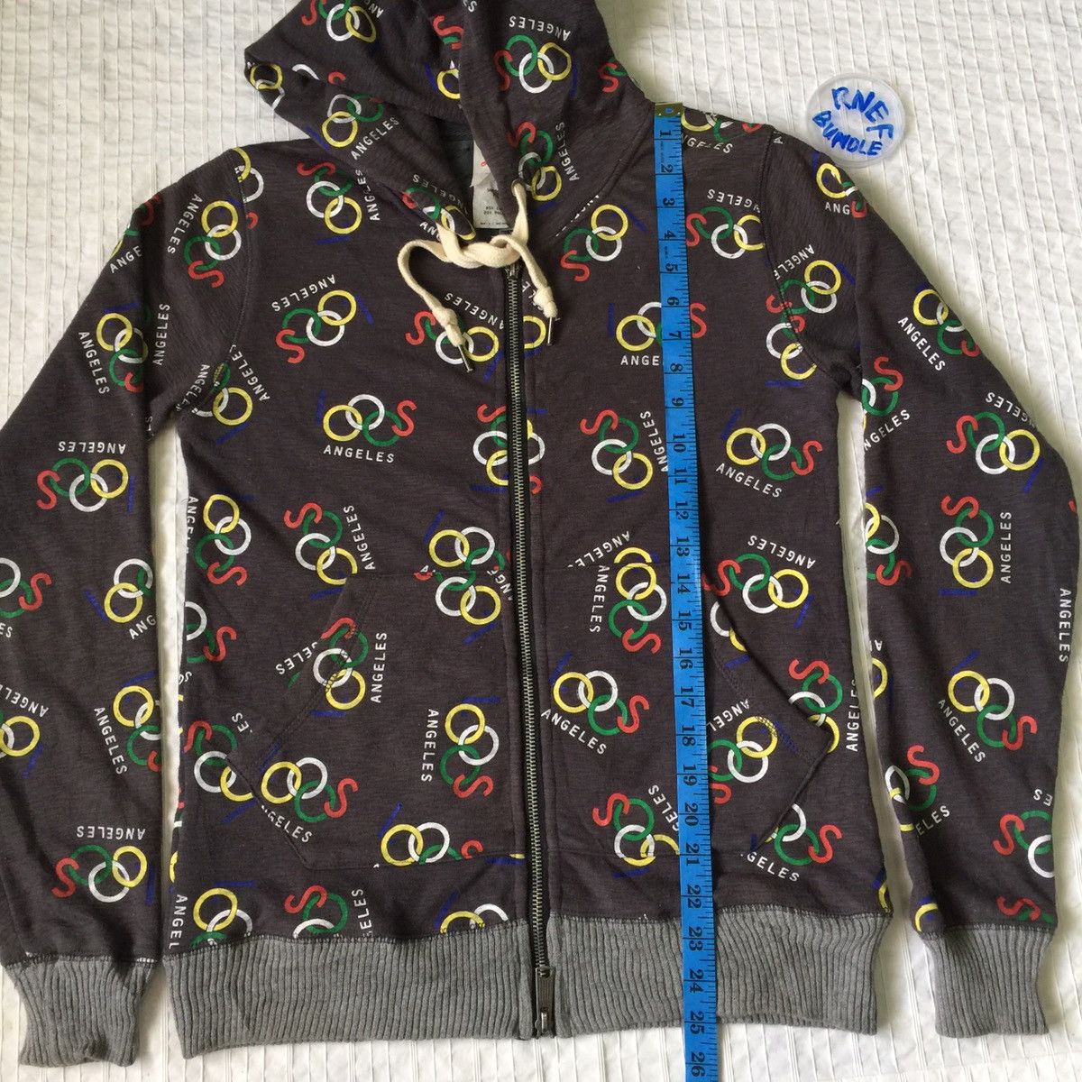 Other Lil almond Los Angeles Full Print Hoodie Sweatshirt Sweater Size US M / EU 48-50 / 2 - 18 Thumbnail