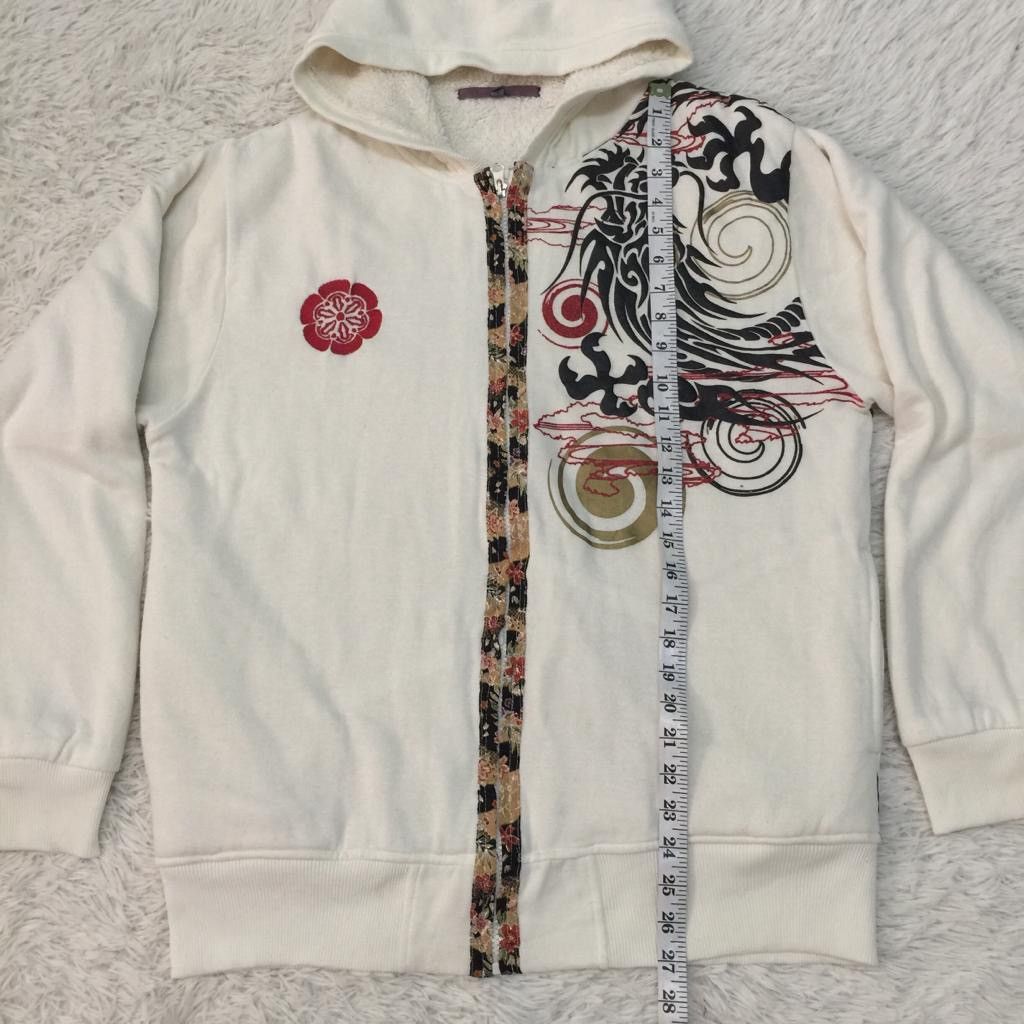 Japanese Brand Vintage Dragon Motif Design Sukajan Hoodie Sweater Jacket Size US L / EU 52-54 / 3 - 8 Thumbnail