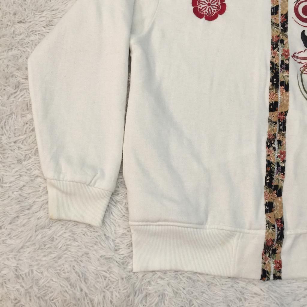 Japanese Brand Vintage Dragon Motif Design Sukajan Hoodie Sweater Jacket Size US L / EU 52-54 / 3 - 3 Thumbnail