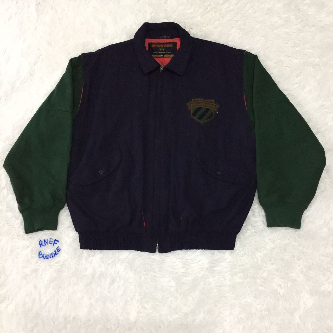 McGregor Mc Gregor Good American Spirit Wool Varsity Jacket J88 Size US M / EU 48-50 / 2 - 1 Thumbnail