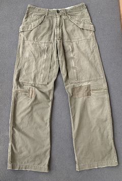 Tan Bellows Pockets Cargo Pants by Engineered Garments on Sale