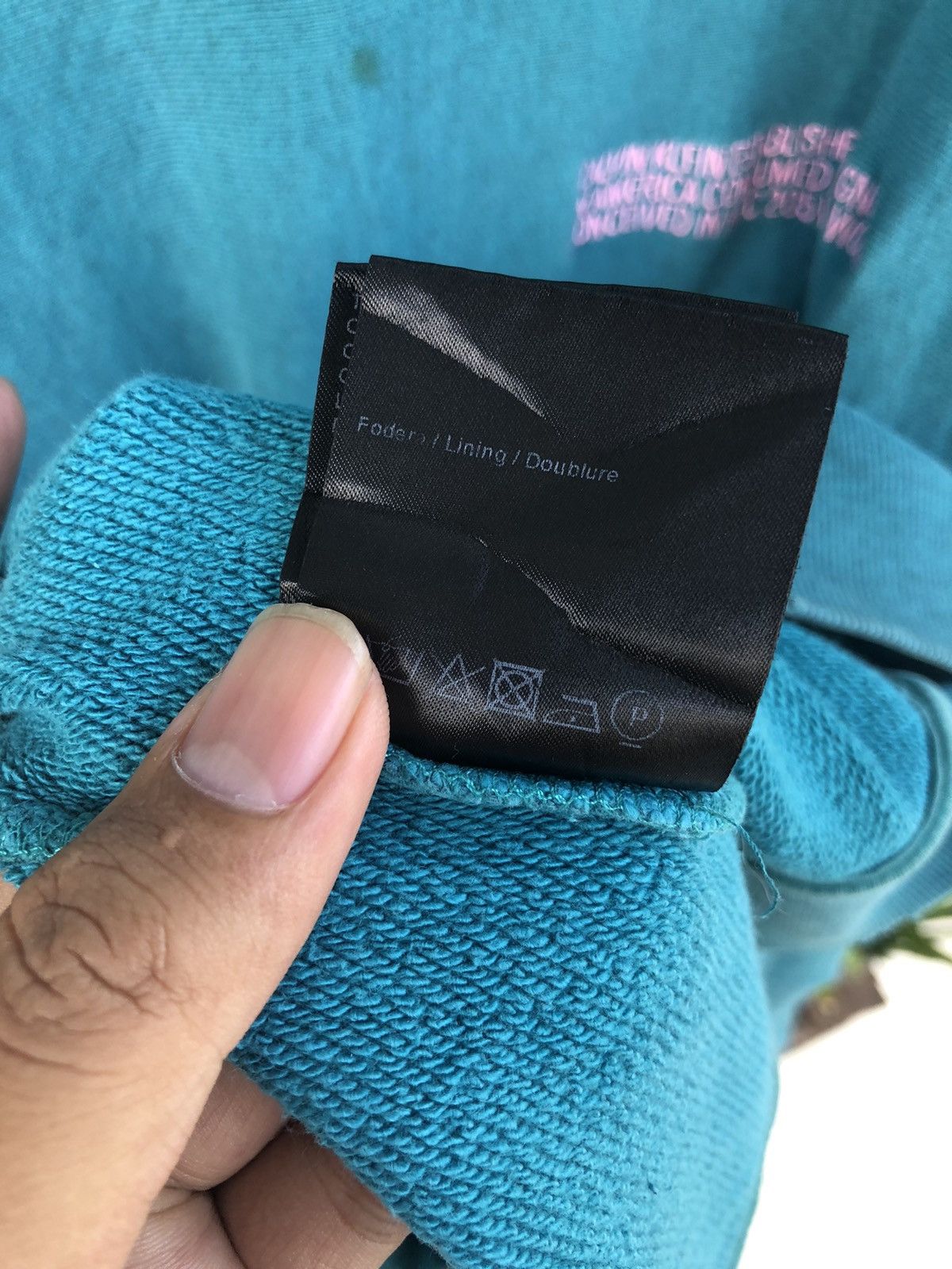 Calvin Klein 205W39NYC Calvin Klein 205w39nyc Raf Simons SS19 Sweatshirt Oversize Size US XL / EU 56 / 4 - 12 Thumbnail