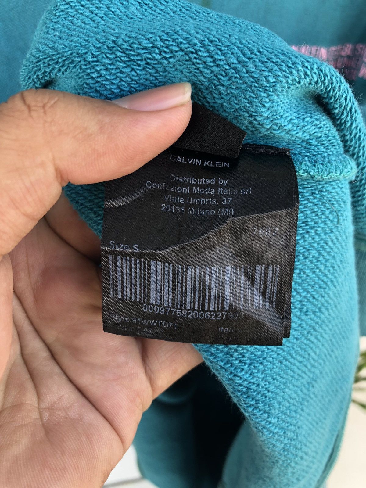 Calvin Klein 205W39NYC Calvin Klein 205w39nyc Raf Simons SS19 Sweatshirt Oversize Size US XL / EU 56 / 4 - 10 Thumbnail