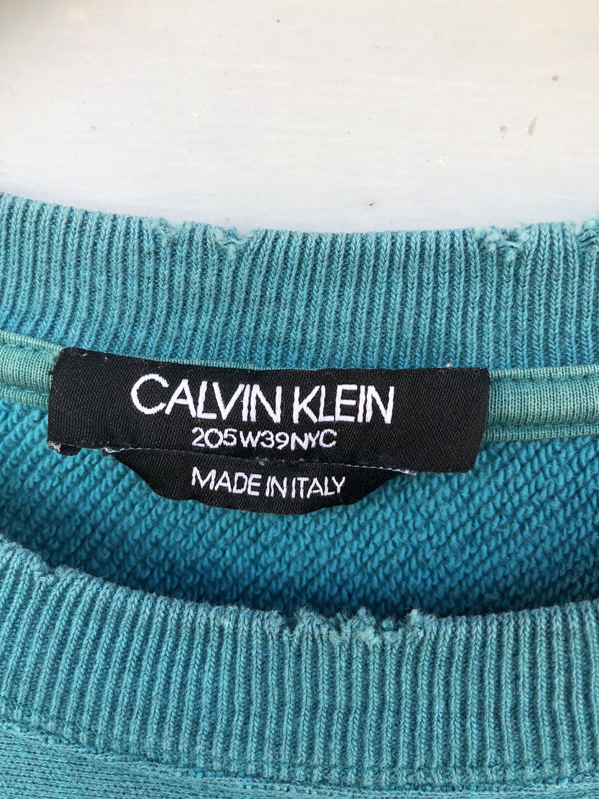 Calvin Klein 205W39NYC Calvin Klein 205w39nyc Raf Simons SS19 Sweatshirt Oversize Size US XL / EU 56 / 4 - 8 Thumbnail