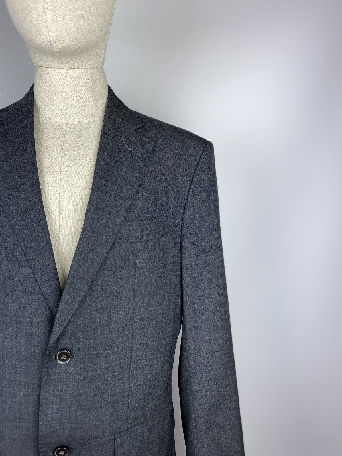 Suitsupply × Vitale Barberis Canonico Suitsupply Vitale Barberis pure wool blazer jacket sportcoat Size 36R - 4 Thumbnail
