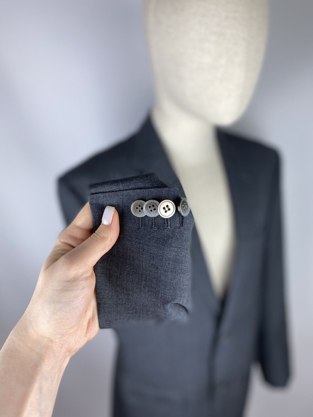 Suitsupply × Vitale Barberis Canonico Suitsupply Vitale Barberis pure wool blazer jacket sportcoat Size 36R - 8 Thumbnail