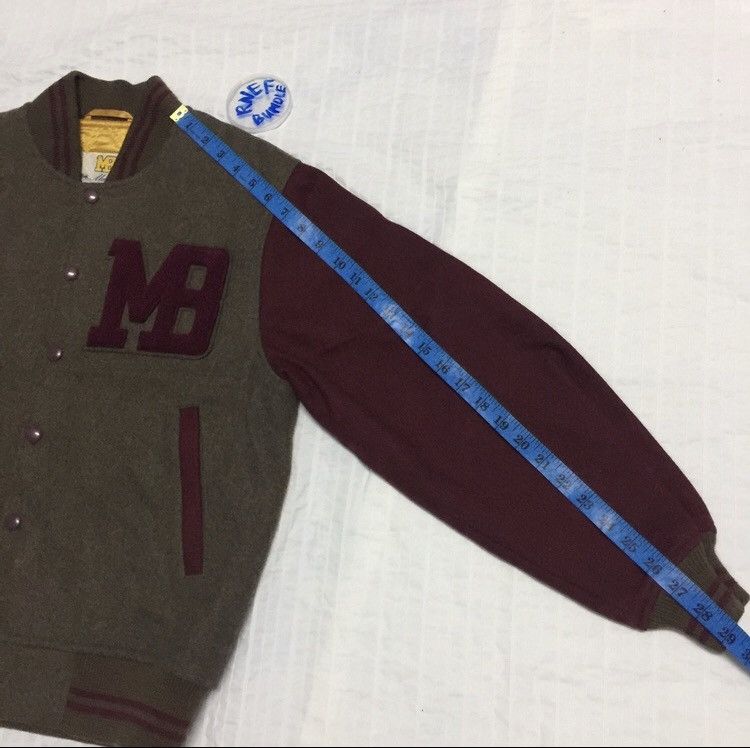 Japanese Brand Macbeth Varsity Jacket MB big logo Medium size Size US M / EU 48-50 / 2 - 16 Thumbnail