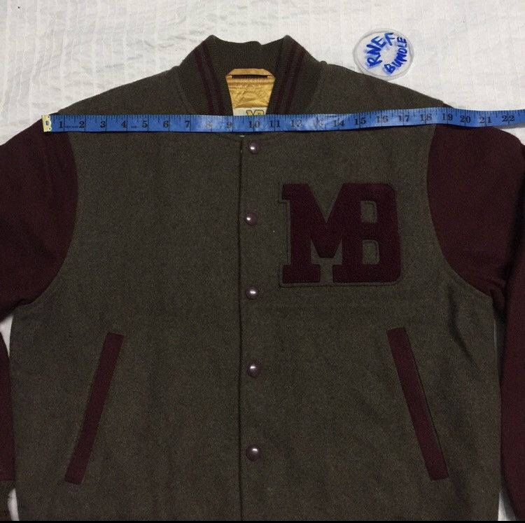 Japanese Brand Macbeth Varsity Jacket MB big logo Medium size Size US M / EU 48-50 / 2 - 15 Thumbnail