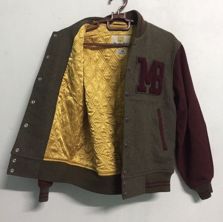 Japanese Brand Macbeth Varsity Jacket MB big logo Medium size Size US M / EU 48-50 / 2 - 8 Thumbnail