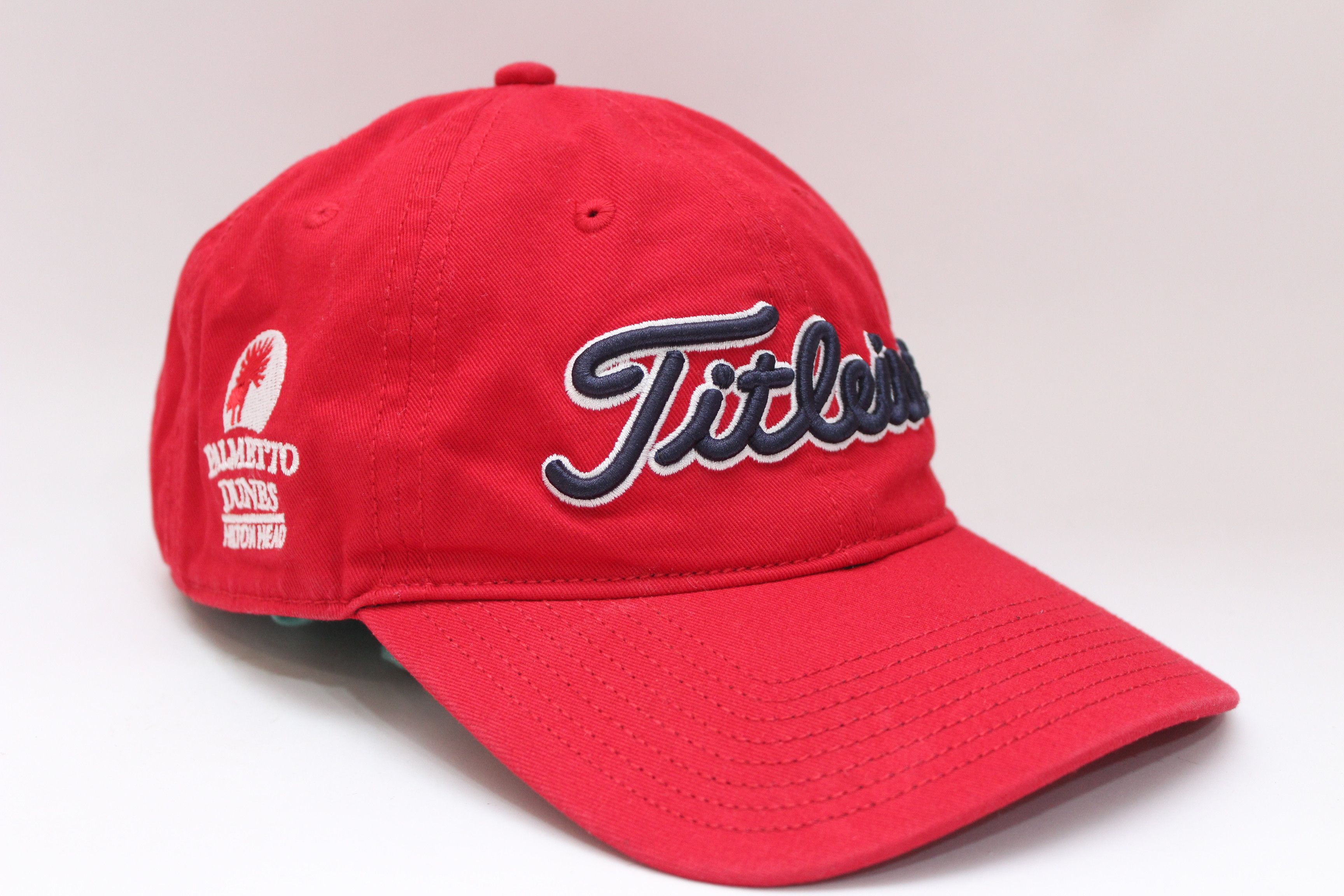 image of Titleist Golf Cap Hat Mens One Size Authentic Hype in Red