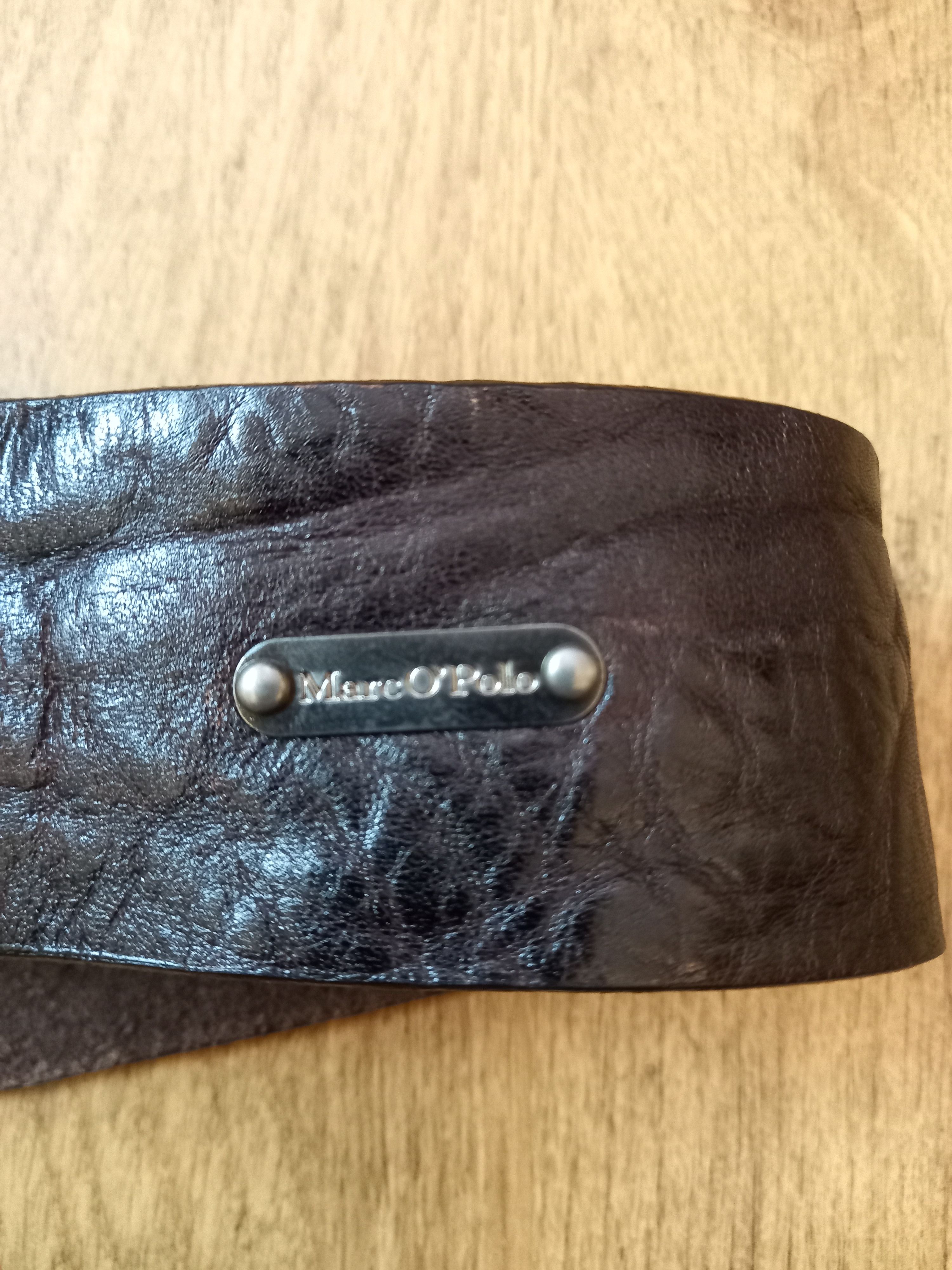 camel active Camel Active Vintage Men's Black Leather Belt Size ONE SIZE - 2 Thumbnail