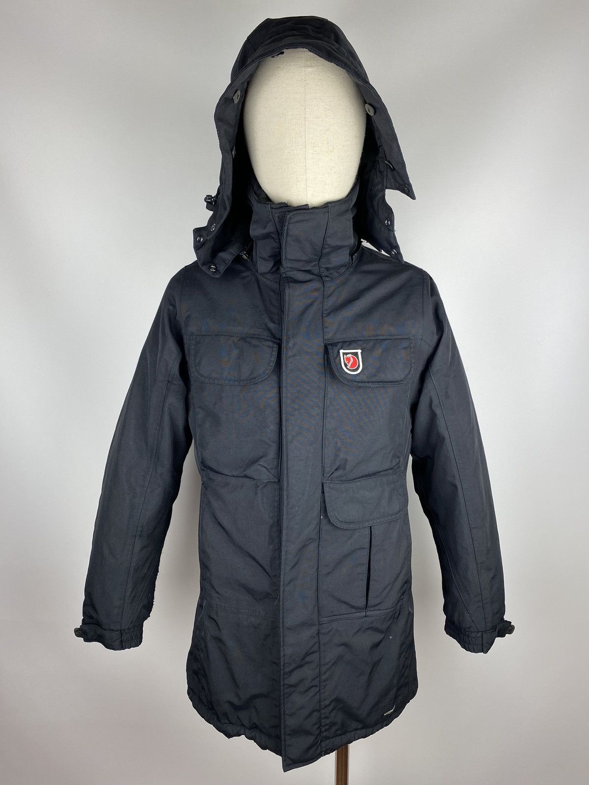 image of Fjallraven Kodiak Parka Women’S Hydratic Jacket Size Xxs in Black, Women's