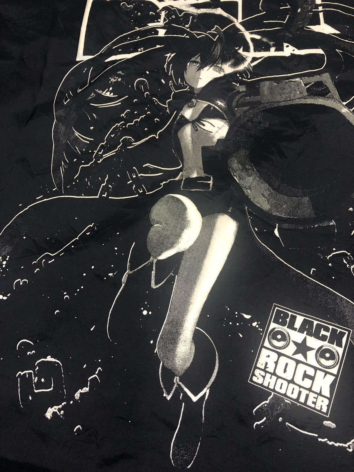 Cartoon Network Vintage Cospa Black Rock Shooter big print coach jacket Size US M / EU 48-50 / 2 - 8 Thumbnail