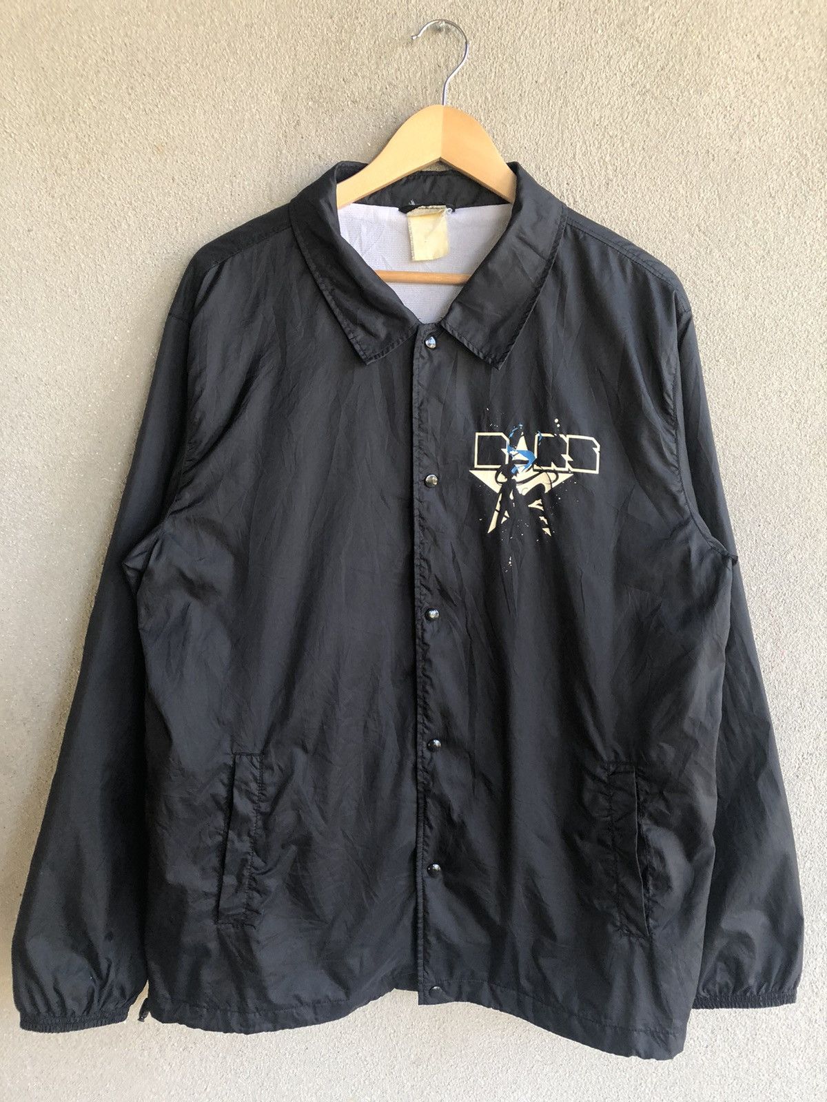 Cartoon Network Vintage Cospa Black Rock Shooter big print coach jacket Size US M / EU 48-50 / 2 - 2 Thumbnail