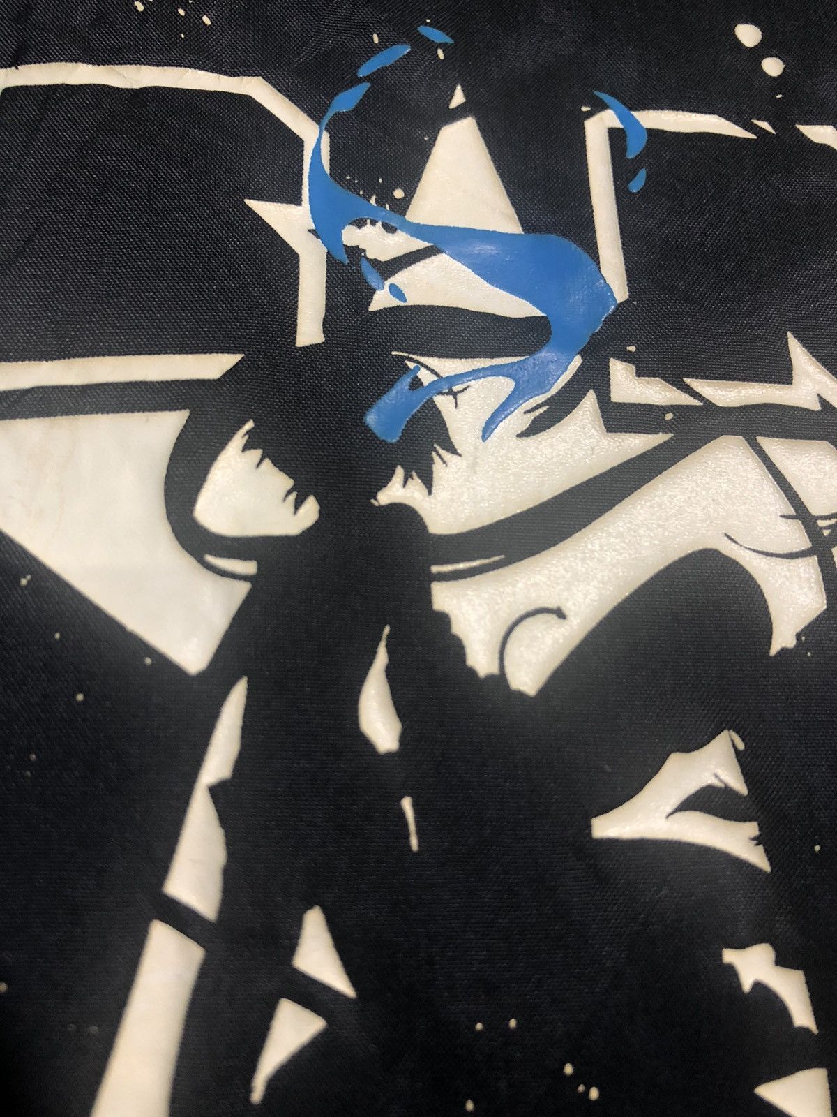 Cartoon Network Vintage Cospa Black Rock Shooter big print coach jacket Size US M / EU 48-50 / 2 - 7 Thumbnail