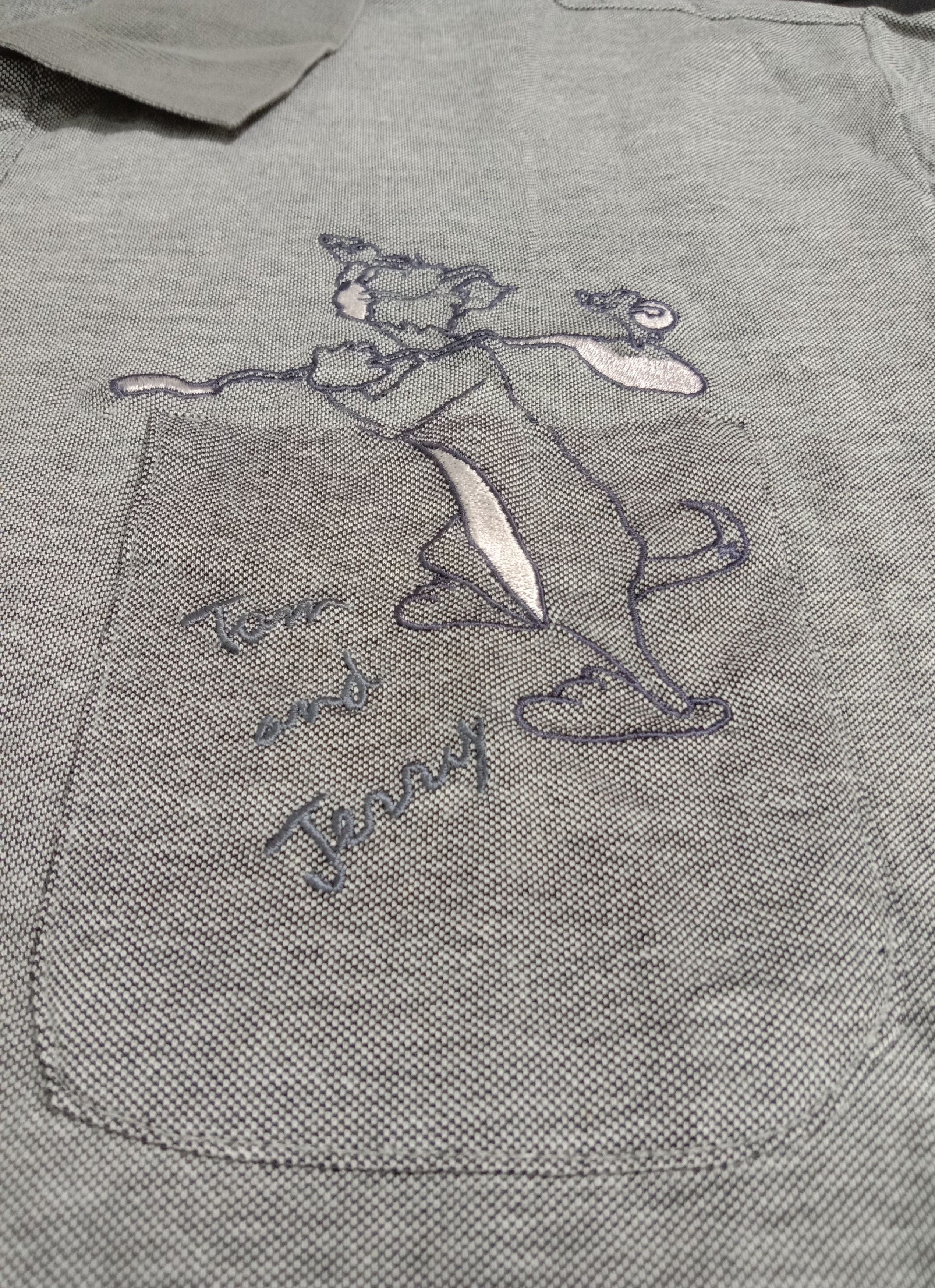 Cartoon Network Vintage Jean Charles De Castelbajac Tom & Jerry Polo Shirt Size US L / EU 52-54 / 3 - 2 Thumbnail