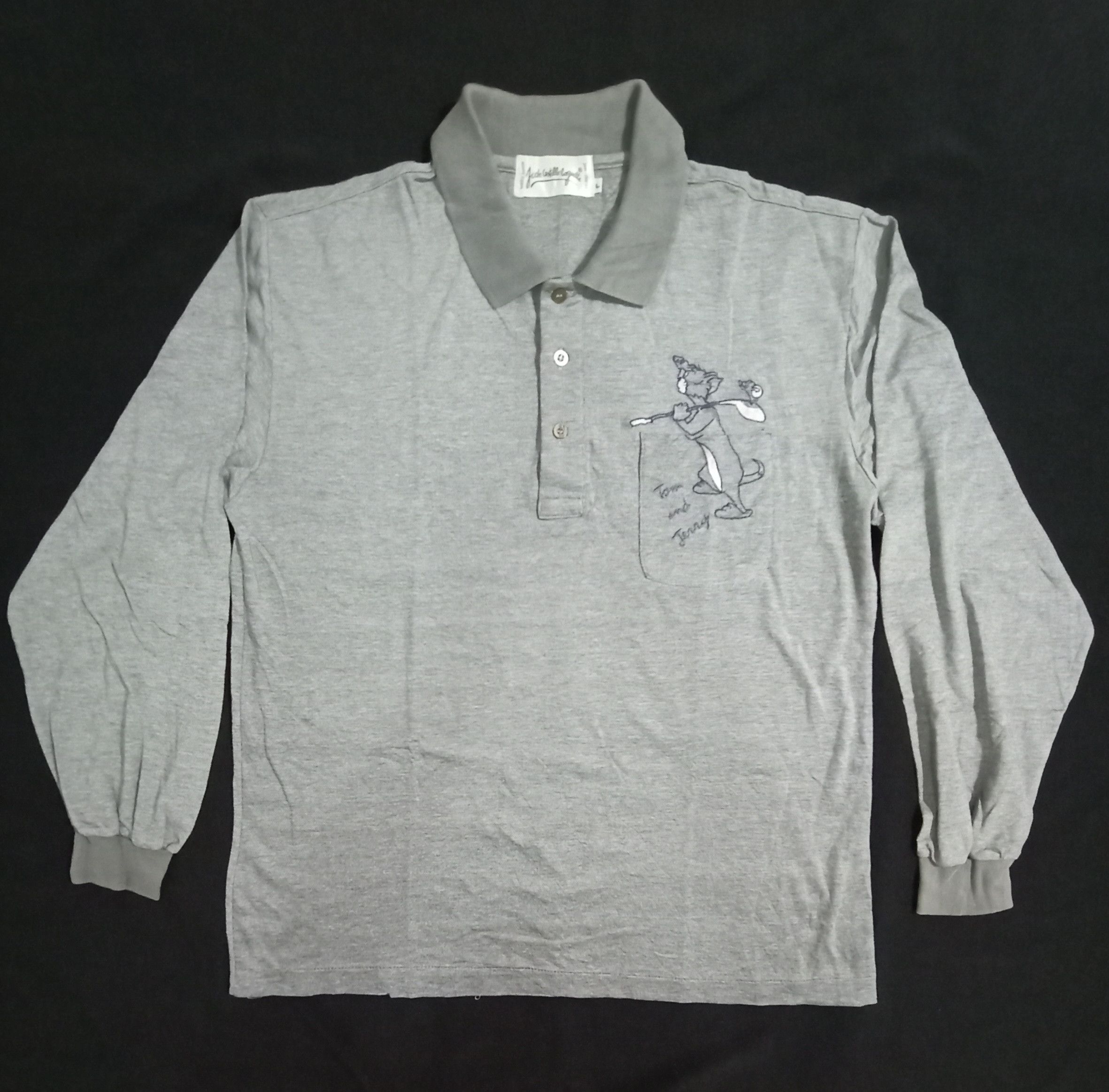 image of Cartoon Network x Jean Charles De Castelbajac Vintage Jean Charles De Castelbajac Tom & Jerry Polo 