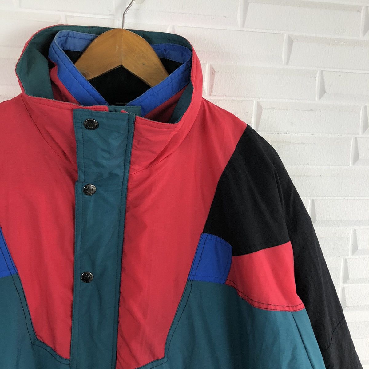 Japanese Brand MULTI COLOUR RARE DESIGN DIALOG INTERNATIONAL USA JACKET Size US XXL / EU 58 / 5 - 4 Thumbnail