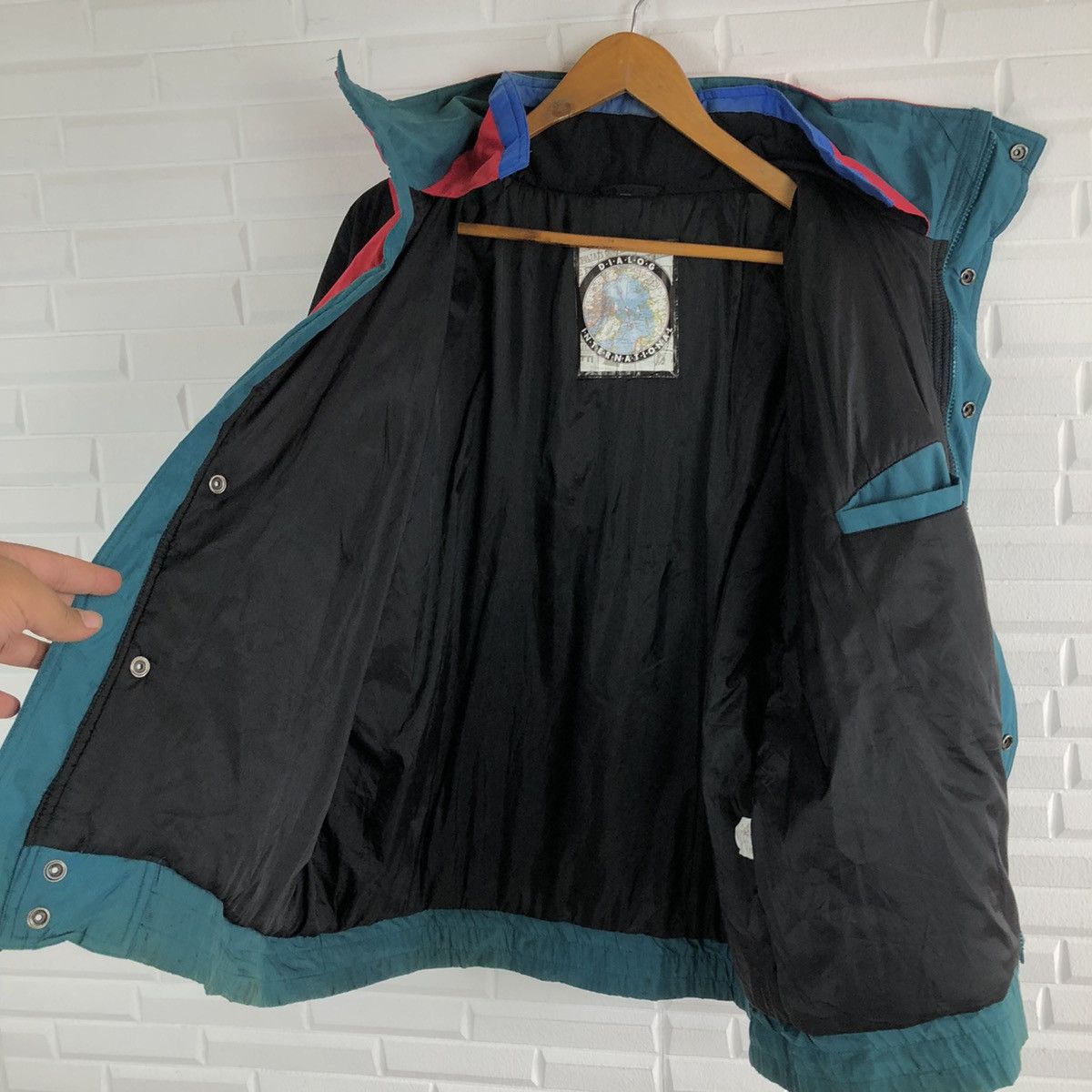 Japanese Brand MULTI COLOUR RARE DESIGN DIALOG INTERNATIONAL USA JACKET Size US XXL / EU 58 / 5 - 13 Thumbnail