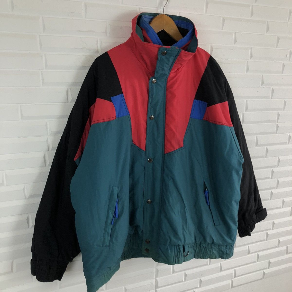 Japanese Brand MULTI COLOUR RARE DESIGN DIALOG INTERNATIONAL USA JACKET Size US XXL / EU 58 / 5 - 2 Thumbnail