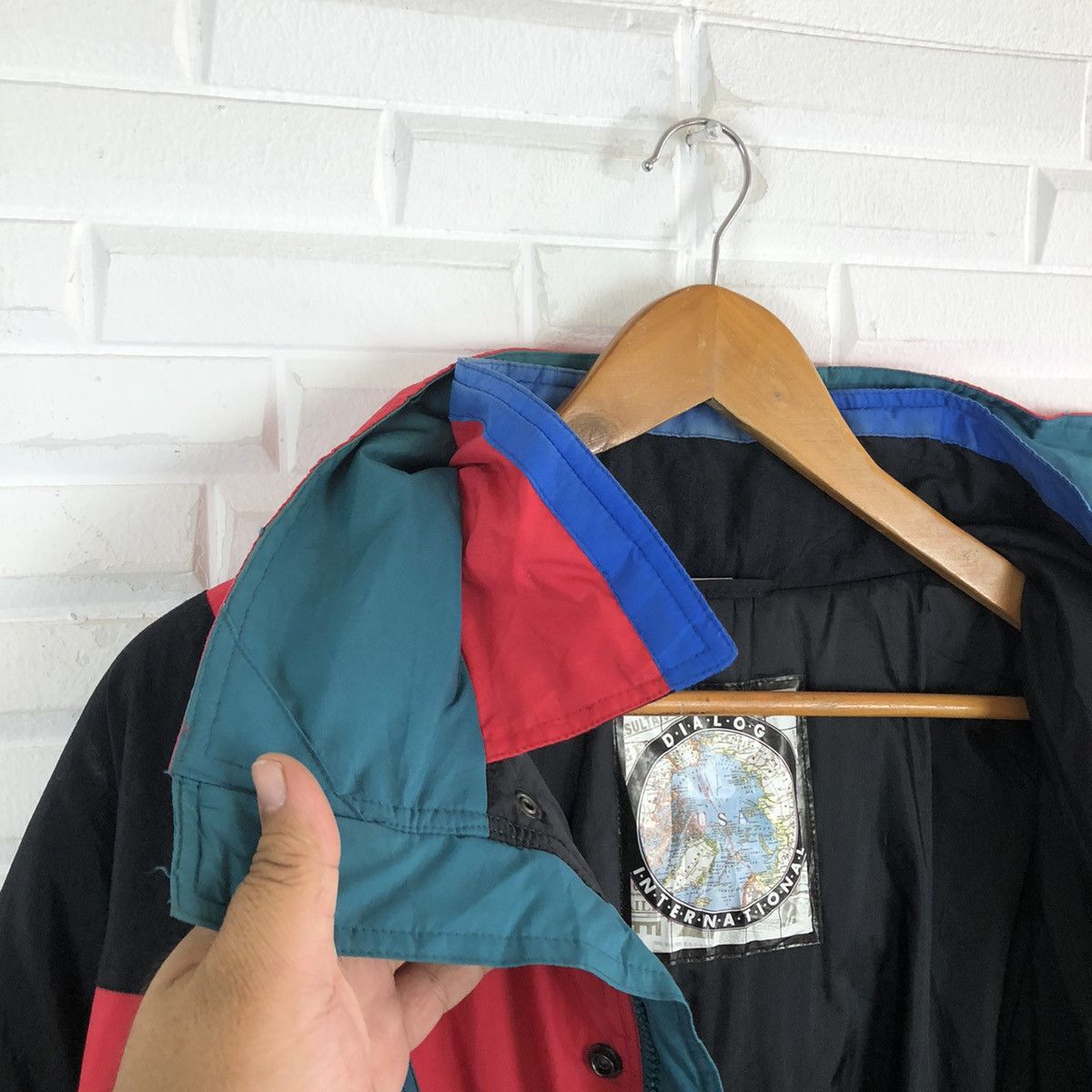 Japanese Brand MULTI COLOUR RARE DESIGN DIALOG INTERNATIONAL USA JACKET Size US XXL / EU 58 / 5 - 14 Thumbnail