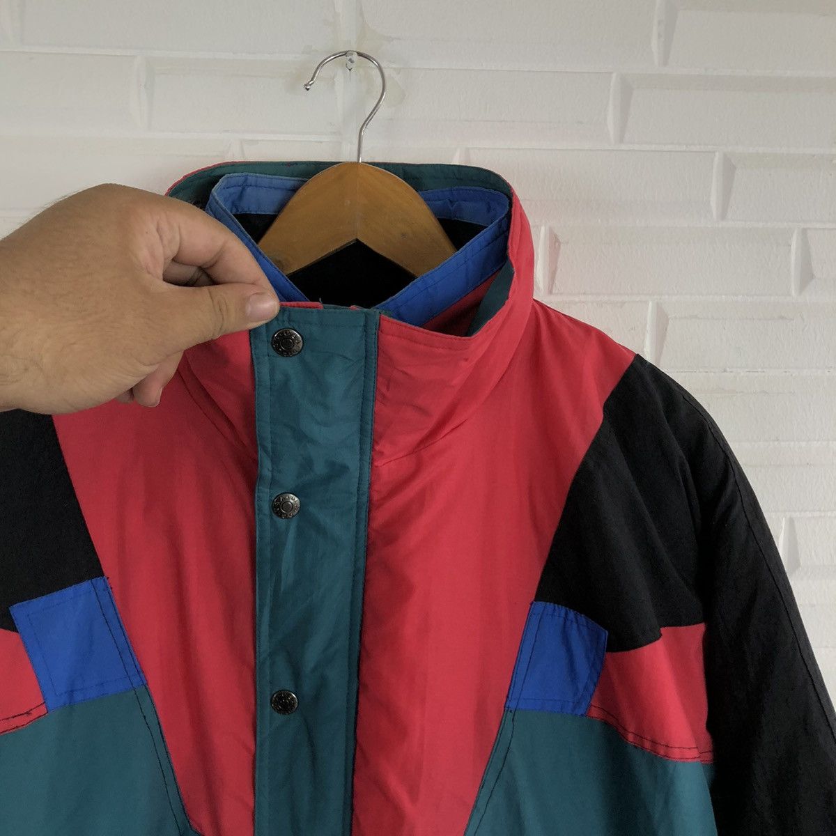 Japanese Brand MULTI COLOUR RARE DESIGN DIALOG INTERNATIONAL USA JACKET Size US XXL / EU 58 / 5 - 6 Thumbnail