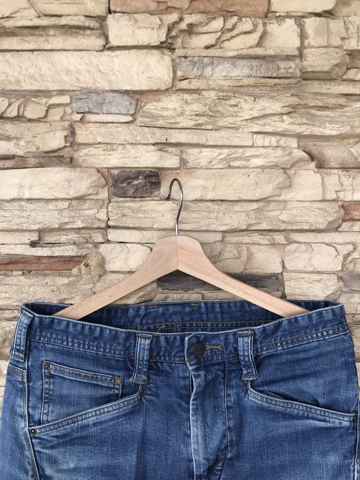 Japanese Brand EvenRiver Workwear Multipocket Jeans Size US 32 / EU 48 - 7 Thumbnail